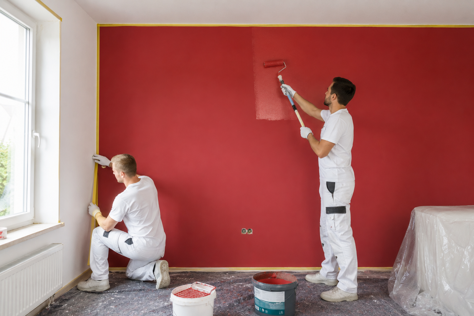 Innenmalerei — Wände und Decken professionell gestrichen